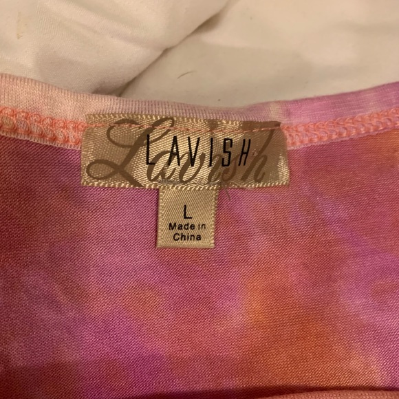 LAVISH brand soft flowing tank top 😊 Tie dye - Picture 3 of 3